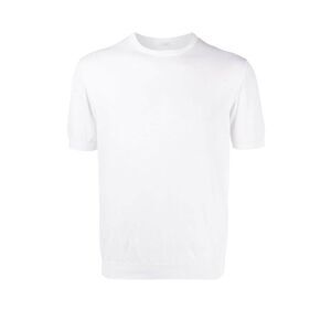 MALO Men's Short Sleeve Knit T-Shirt Men WHITE T-Shirts